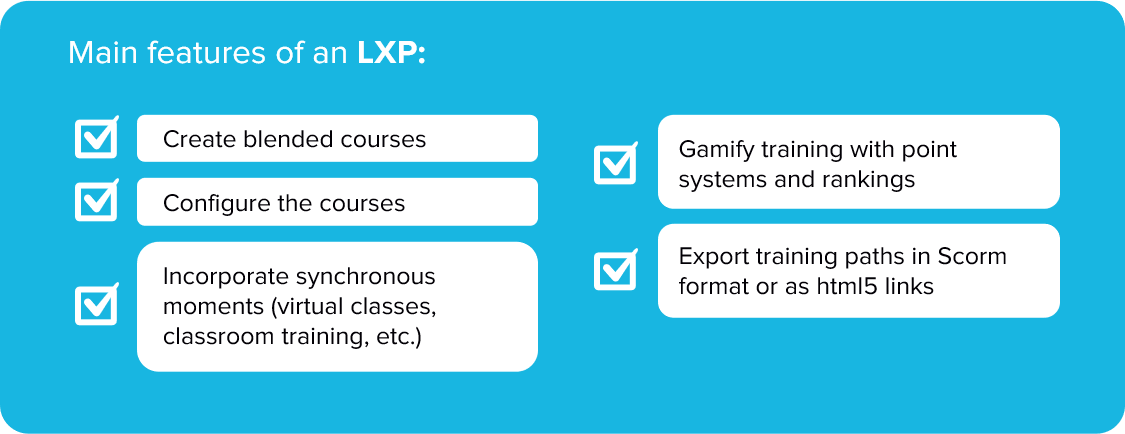 lxp-fonctionnalités EN