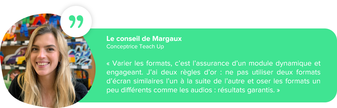 Le conseil de Margaux