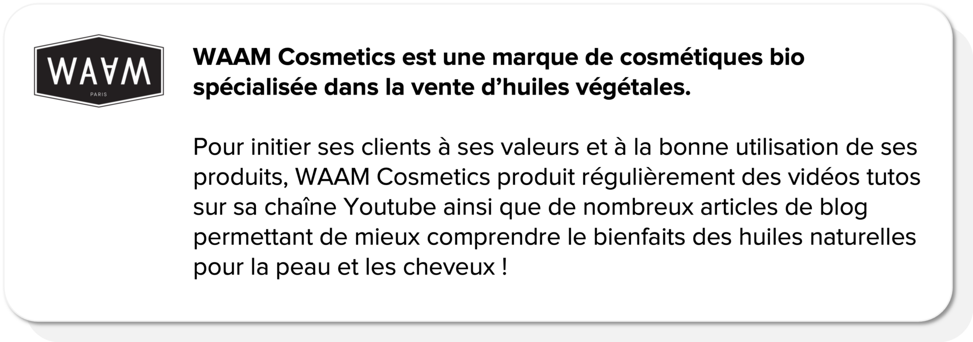 exemple waam